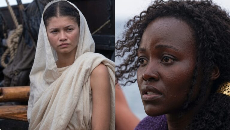 Actress Zenedeya and Lupita Nyong'o.